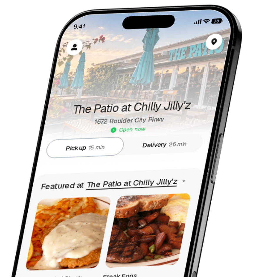 The Patio at Chilly Jilly'z app preview