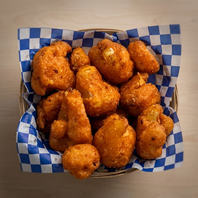 Spicy Cauliflower Bites.