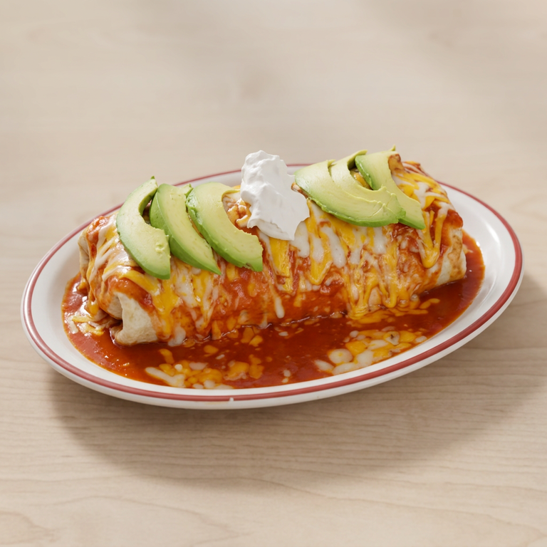 Delicious Breakfast Burrito