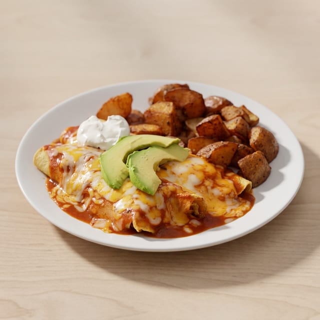 Breakfast Enchiladas.