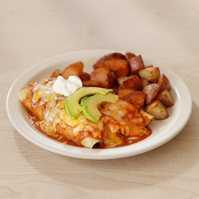 Carnitas Enchiladas.