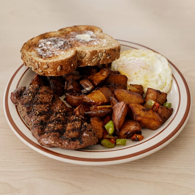 Steak & Eggs.