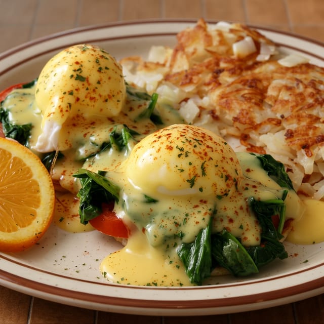 Eggs Benedict.